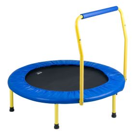 VEVOR 3FT Trampoline For Kids Indoor Outdoor Foldable Baby Toddlers Trampoline