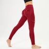 Workwear Multi-pocket High Waist Cropped Belly Contracting Hip Raise Fitness Pants