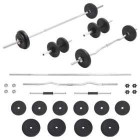 barbell and dumbbell set