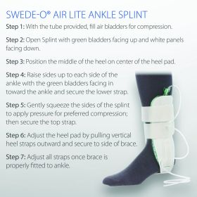 Swede-O Air Light Ankle Splint - Universal