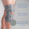 Swede-O Thermal Vent Open Wrap Hinged Knee Brace - XLarge