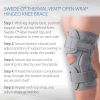 Swede-O Thermal Vent Open Wrap Hinged Knee Brace - XLarge