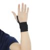 Swede-O Elastic Wrist Wrap w/ Thumb Loop, Black - Universal