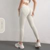 High Waist Hip Lift Yoga Pants With Pockets Women's Sports Fitness Trousers Leggings