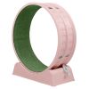 80*34*86CM Pink PP track connector assembly, circular design with green carpet + 1 cat teaser stick, 15kg cat treadmill