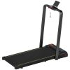 Walking Pad Treadmill, 0.6Ã¢â‚¬'6.2mph Foldable Under Desk Treadmill with Incline, Wheels, LED Display and Remote Control