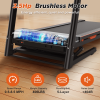 Folding Treadmill with Auto Incline, 3.5HP Treadmills for Home, 400 lb Capacity Treadmill, 0.5-8.5 MPH, 1Â°-15Â° Auto Incline, Dual Cushioning System