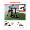 Weight Sled, Steel Power Sled, Fitness Training Sleds for Athletic Exercise Speed Improvement, Workout Equipment with Adjustable Height Handle