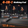 Walking Pad Treadmill with Incline, Under Desk Treadmill for Home & Office, 2.5HP Compact & Portable, Remote Control, Low Noise for Effective Workouts
