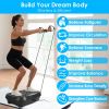 Whole Body Vibration Plate Exercise Machine 1â€“120 Speed Levels with 2 Resistance Bands