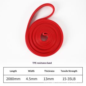 Fitness Resistance Bands Yoga Elastic Pull-up Bands (Specification: Red)