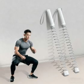 Ropes A Versatile Fitness Tool For High-intensity Workouts Perfect For Home Use (Specification: Crane White/Shake Stick 2PCS)