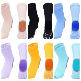 Female Non-slip Yoga Socks (Color: Set3)