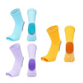 Female Non-slip Yoga Socks (Color: Set2)