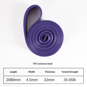 Fitness Resistance Bands Yoga Elastic Pull-up Bands (Specification: Purple)