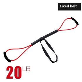 Sanda Muay Thai Air Strike Elastic Band Resistance Bands Training Punches Kicking Equipment (Specification: Red Belt 20)