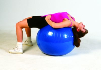 Inflatable PT Ball (Color: Blue, size: 12 Inch / 30 Cm)