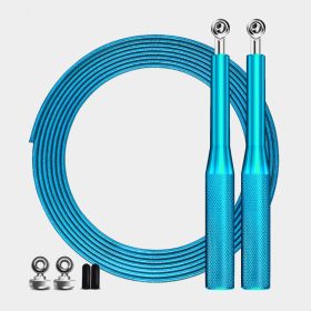 Bearing Skipping Competition Fitness Exercise Weight Skipping Rope (Specification: Bule)