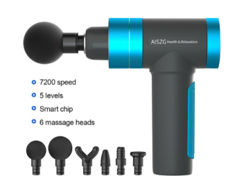 Muscle massage gun (Specification: Blue/7200r min)
