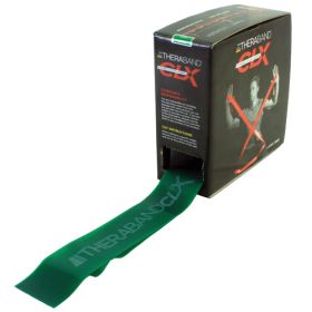 TheraBand Consecutive Loop Exercise Band Green (size: 25 Yard Bulk)