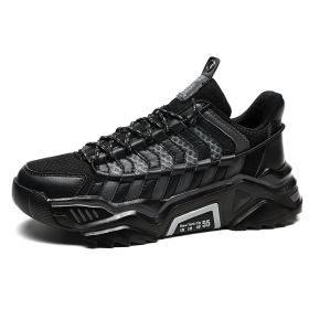 Breathable sports jogging shoes (Specification: Black/39)