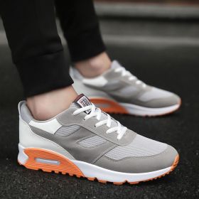 Men's thick-soled cushioned running shoes (Specification: Gray/9)