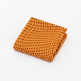 Sports Towel Physical Cooling Microfiber Instant Cool Ice Face Towels For Gym Swimming Yoga Running Cycling Quick Drying Towel (Specification: Orange/30x100cm/OPP bag)