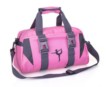 Yoga bag gym bag (Specification: Pink Fitness Bag L)