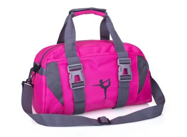 Yoga bag gym bag (Specification: Rose Red Fitness Bag M)