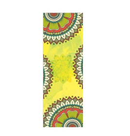 Beautiful Pattern Print New Yoga Towel Sweat Anti-skid Portable Gym Blanket Exercise Yoga Mat Towel Pilates Towel Yoga Mat Cover (Specification: Mandala 8/183Ã—63CM)