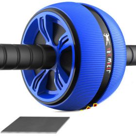 Abdominal Wheel Abdominal Device Abdominal Exercise Fitness Roller Home Fitness Equipment (Specification: Blue)