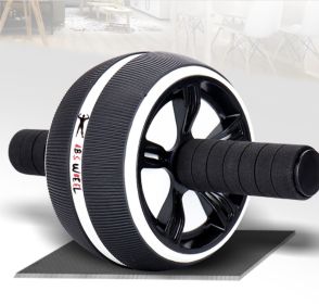 Abdominal Wheel Abdominal Device Abdominal Exercise Fitness Roller Home Fitness Equipment (Specification: White)