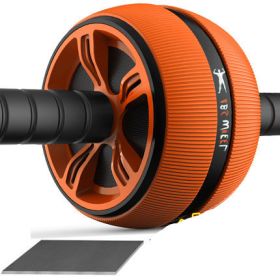 Abdominal Wheel Abdominal Device Abdominal Exercise Fitness Roller Home Fitness Equipment (Specification: Orange)