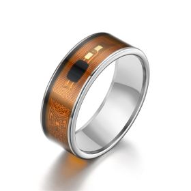 NFC smart ring new technology smart wearable ring (Specification: Transparent/10)
