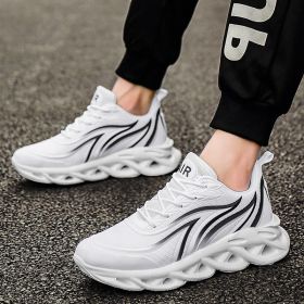 New Style Men's Shoes Women's Shoes Single Shoes Running Shoes Casual Shoes (Specification: White/44)