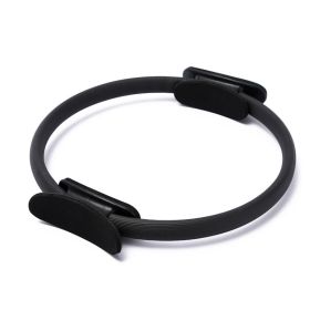 5PCS Yoga Ball Magic Ring Pilates Circle Exercise Equipment Workout Fitness Training Resistance Support Tool Stretch Band Gym (Specification: Black)