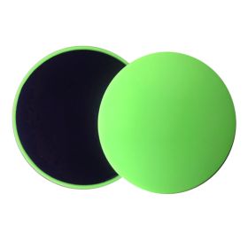 1 Pair Abdominal Core Training Exercise Equipment Fitness Glide Plate Sports Sliding Disc Body Exercises Training Slide Pad (Specification: Green)
