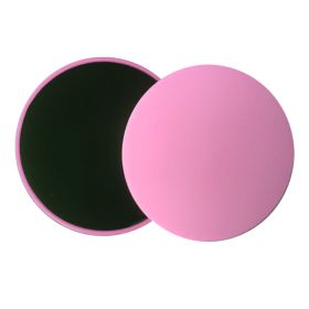 1 Pair Abdominal Core Training Exercise Equipment Fitness Glide Plate Sports Sliding Disc Body Exercises Training Slide Pad (Specification: Pink)
