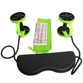 Abdominal Rolling Abdominal Machine, Thin Waist, Thin Stomach, Abdominal Exercise Fitness Equipment Home (Specification: Green)