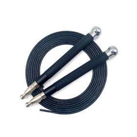 Aluminum Handle Steel Wire Skipping Weight Self-locking Double-bearing Skipping Rope (Specification: Green)