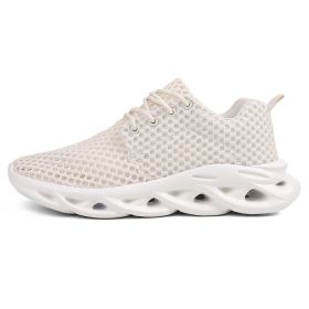 Men'S Outdoor Hollow Mesh Running Shoes (Specification: Beige/36)