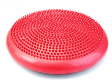 Inflatable Foot Massage Ball Pad Fitness Exercise Equipment Yoga Balance Board (Specification: Red)