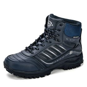 Men'S Shoes Outdoor Hiking Shoes Sports Shoes Men's shoes outdoor hiking shoes sports shoes (Specification: Dark blue/46)