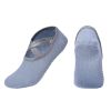 New Fashion Silk Women Yoga Sports Socks Anti-Slip Gym Fitness Underwear Breathable Cross Back Pilates Dance Sport Ankle Socks
