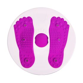 Fitness Equipment Exercise Waist Machine Lady Turning Training Machine (Specification: Purple)
