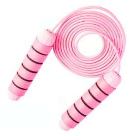 Solid Wireless Ball Suit Skipping Rope Adult Fitness Sports Student Physical Training (Specification: Pink)