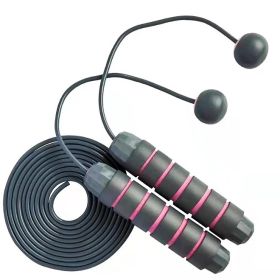 Solid Wireless Ball Suit Skipping Rope Adult Fitness Sports Student Physical Training (Specification: Grey)