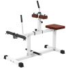 Adjustable Steel Seated Calf Raise Exercise Strength Training Gym Equipment, Brown