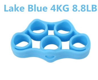 3 Levels Finger Stretcher Resistance Bands (Specification: Lake Blue 4KG 8.8LB)
