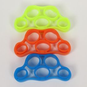 Silicone Finger Trainer Hand Gripper Resistance Bands Fitness (Specification: Set 1)